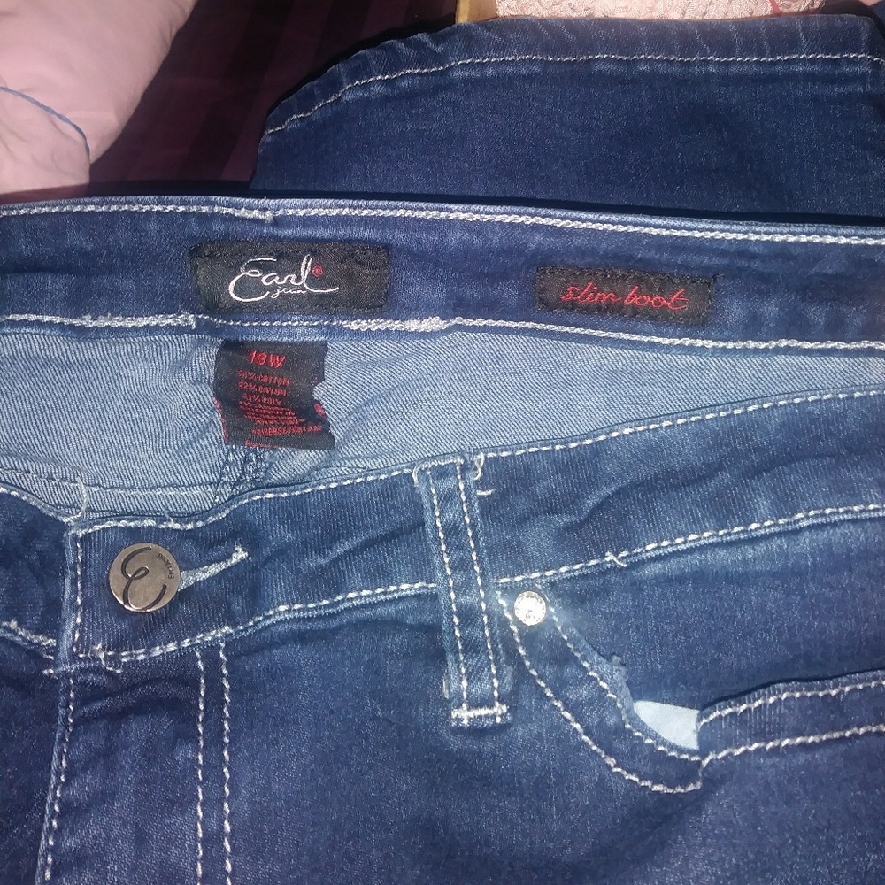 Blue jeans 18w